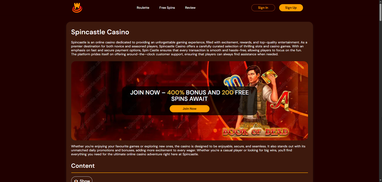 Spincastle Casino Casino